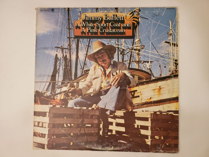 Jimmy Buffett A White Sport Coat and a Pink Crustacean vinyl record